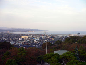 朝日山公園からの眺望