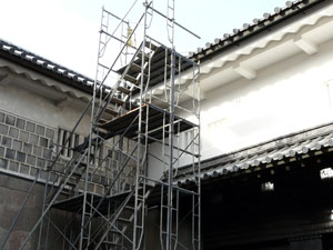 石川門保存修理工事