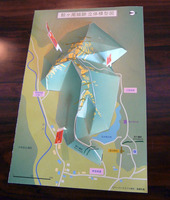 鮫ヶ尾城跡　立体模型図