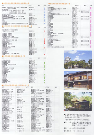 金沢の歴史的建築とその資料展