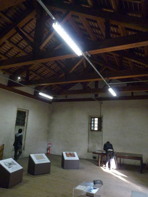 西北隅櫓、乃木倉庫の特別公開
