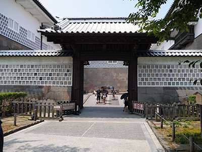 石川門一の門修理