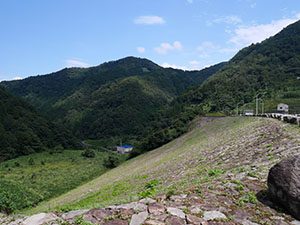 上市川第二ダム