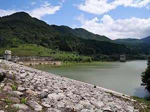 上市川第二ダム