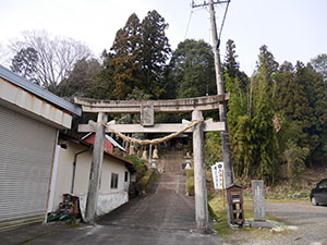 大森城　岐阜県可児市