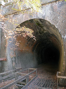 隠山第二隧道（６号トンネル）　愛岐トンネル群