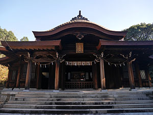 八幡神社本殿　土岐明智氏・妻木氏ゆかりの文化財