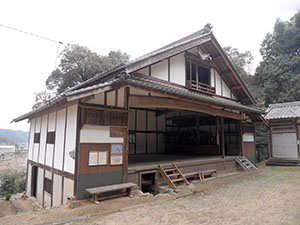 深萱の農村舞台　岐阜県坂祝町