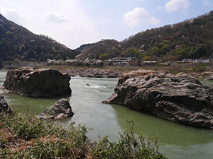 二つ岩　愛知県犬山市