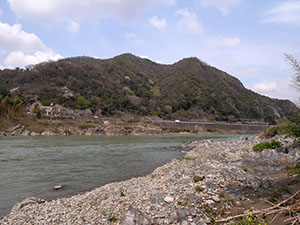 猿啄城跡 　岐阜県坂祝町