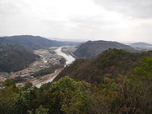 猿啄城跡 　岐阜県坂祝町