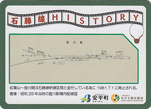 あびら鉄道カード　７号車