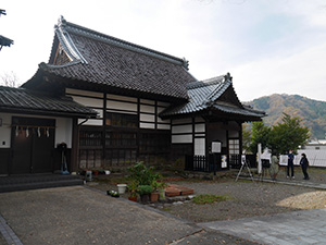 旧勝山城下の街並み景観　福井・勝山石がたりカード