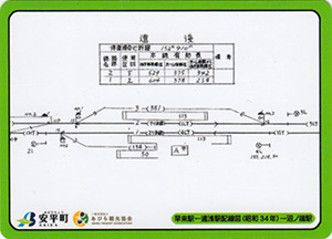 あびら鉄道カード２０２２　No.12