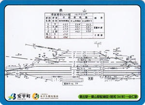 あびら鉄道カード２０２２　No.4