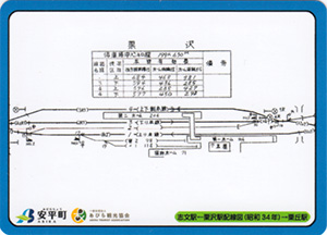 あびら鉄道カード２０２２　No.6