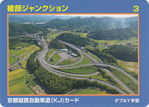 京都縦貫自動車道（ＫＪ）カード