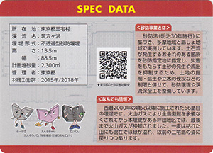 筑穴ヶ沢3号砂防えん堤 No.006