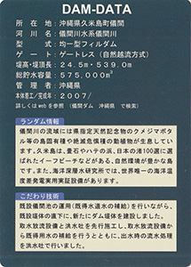 儀間ダム Ver.1.0