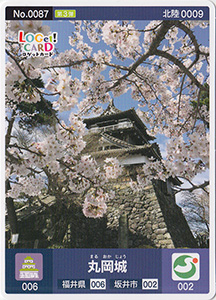 丸岡城(桜Ver) 福井県坂井市