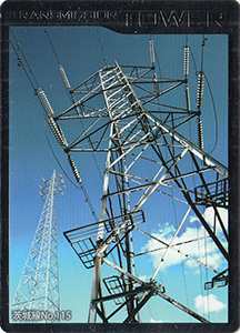 鉄塔カード　茨城県版　東京電力パワーグリッド