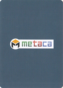 ブックカバー（未来屋書店）　ｍｅｔａｃａカード