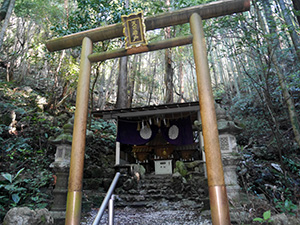 恵利原の水穴（天の岩戸）　名水百選カード