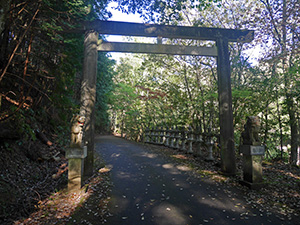 恵利原の水穴（天の岩戸）　名水百選カード