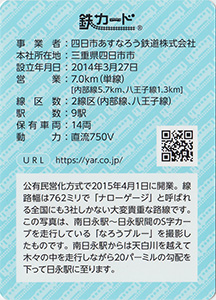 四日市あすなろう鉄道　23.10