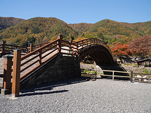 道の駅 奈良井木曽の大橋