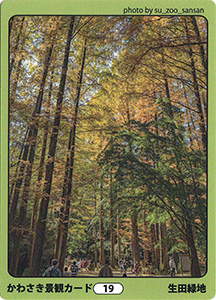 生田緑地　かわさき景観カード