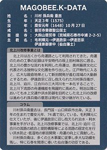川村孫兵衛ゆかりの地