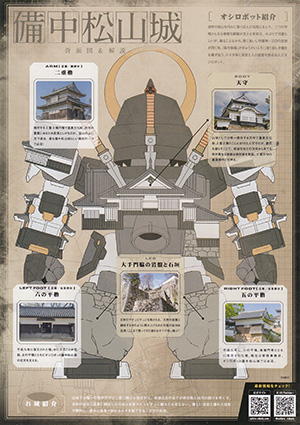 オシロボット　備中松山城