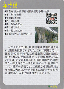 年祢橋　Ver.1.0　九州インフラカード