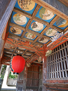 長徳寺千手観音堂仁王門　新潟県十日町市