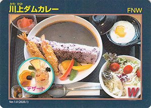 川上ダムカレー