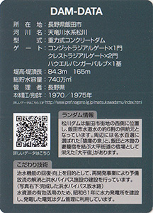 松川ダム　Ver.1.1