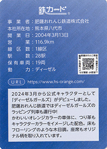 肥薩おれんじ鉄道　25.06