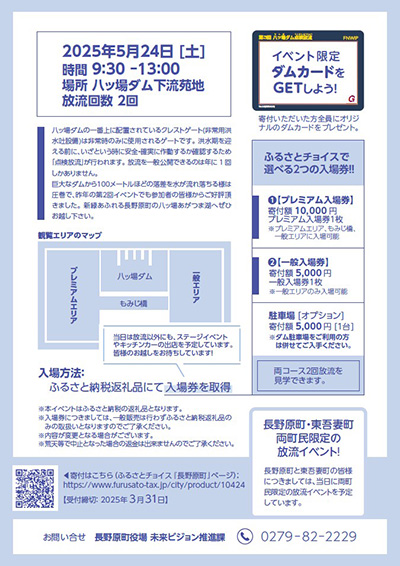 第３回八ッ場ダム点検放流　Ver.3.0