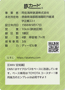 阿佐海岸鉄道　25.10