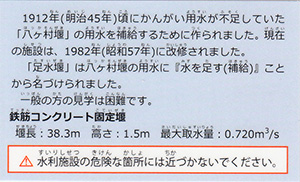 足水堰（加美町小野田）