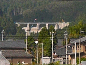 吉野瀬川ダム（堤体打設完了）　Ver.4.0