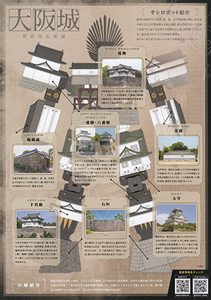 オシロボット 大阪城