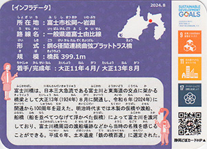 富士川橋（開通１００周年）