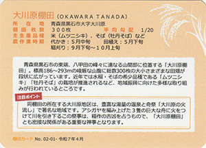 大川原棚田(つなぐ棚田遺産)