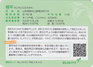 椹平（棚田百選・つなぐ棚田遺産）