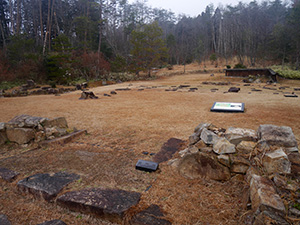 史跡吉川氏城館跡　吉川元春館跡　広島県北広島町