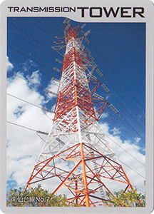 鉄塔カード（宮城版）　東北電力ネットワーク