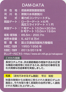 長安口ダム Ver.1.4 2025年那賀町ダムフォトコンテスト限定版