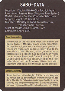 大久保砂防堰堤（英語版）　Ver.1.0